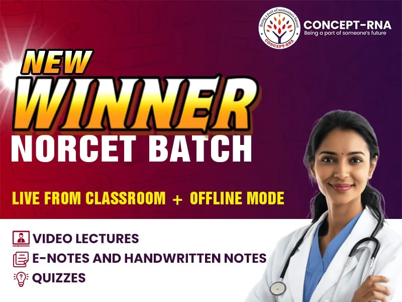 New Winner NORCET Batch