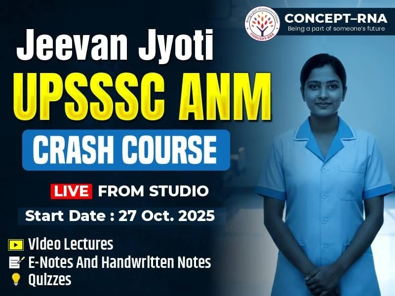 JEEVAN JYOTI  UPSSSC ANM Crash Course